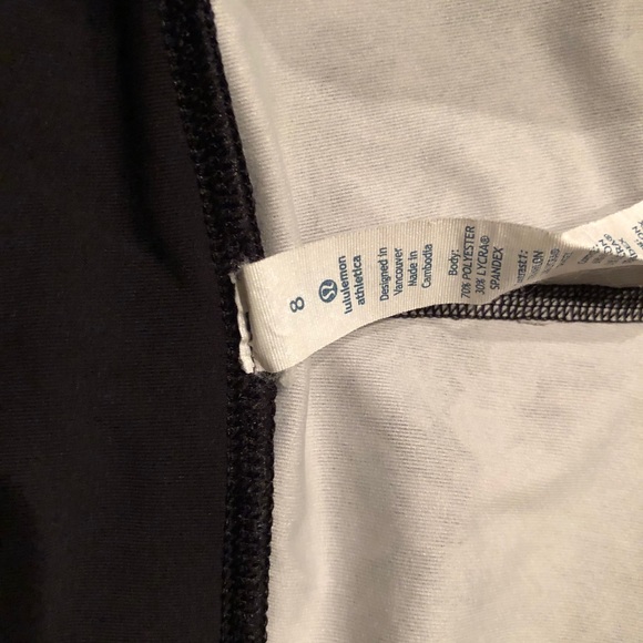 Lululemon floral cropped leggings - Picture 5 of 9